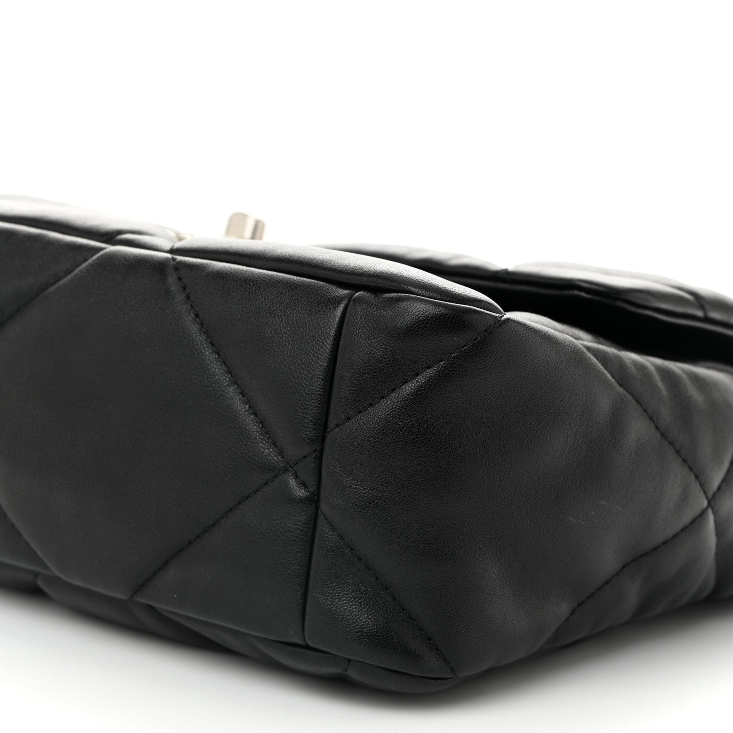 Chanel Lambskin Quilted Large Chanel 19 Flap Black 10 of 10