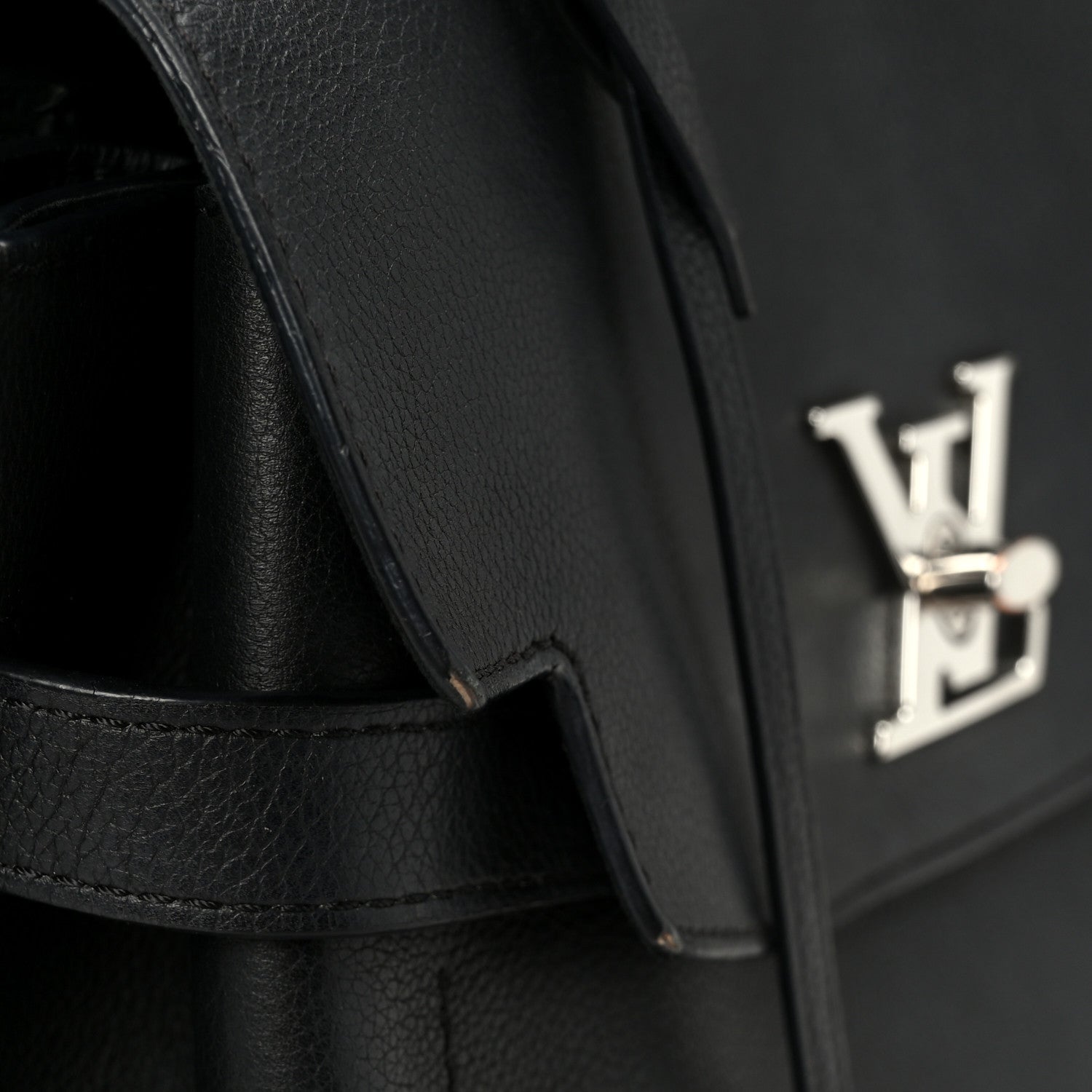 Louis Vuitton Soft Calfskin My Lockme Top Handle Black 13 of 15