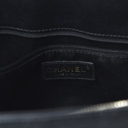 Chanel Caviar Quilted Grand Shopping Tote GST Black 8 of 12