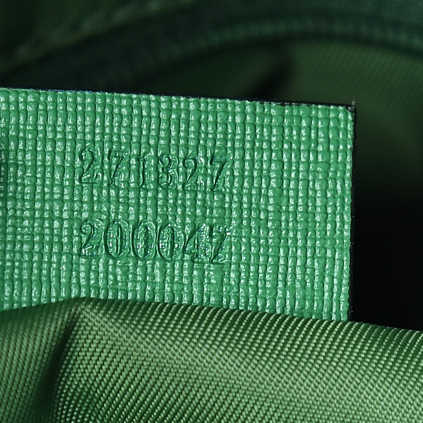 GG Supreme Monogram Children's Crests Backpack Green
