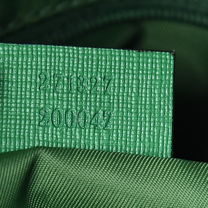 Gucci GG Supreme Monogram Children's Crests Backpack Green 7 of 12