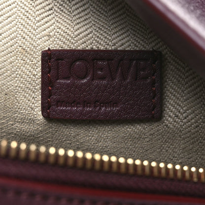 Loewe Soft Grained Calfskin Small Puzzle Edge Bag Dark Burgundy 7 of 17
