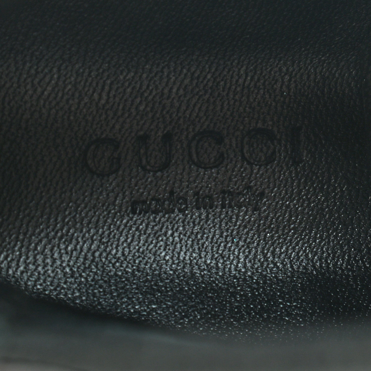Gucci Calfskin Nappa Matelasse Frances Chelsea Boots 38.5 Black 6 of 9