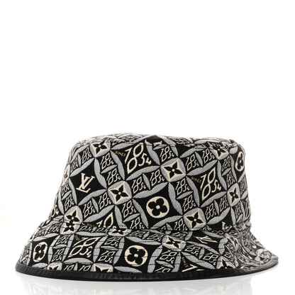 Louis Vuitton Jacquard Since 1854 Bucket Hat M Grey 5 of 10