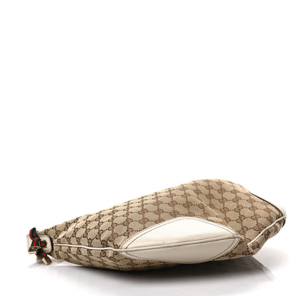 Gucci Monogram Large Princy Hobo Off White 6 of 17