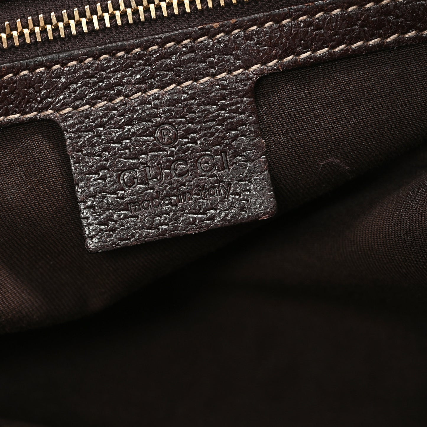 Monogram Medium Charmy Shoulder Bag Dark Brown
