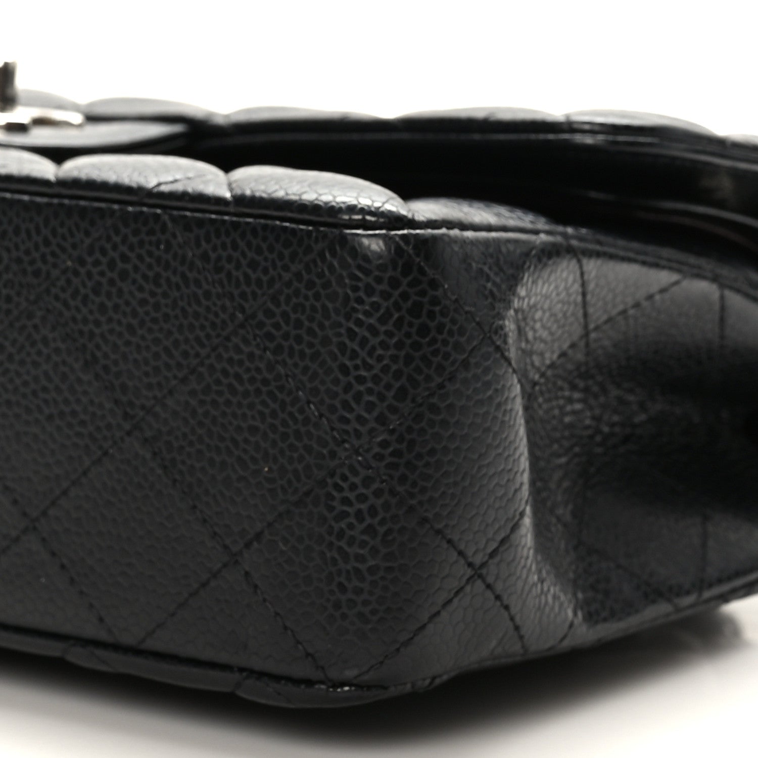 Chanel Caviar Quilted Small Double Flap Black 9 of 10