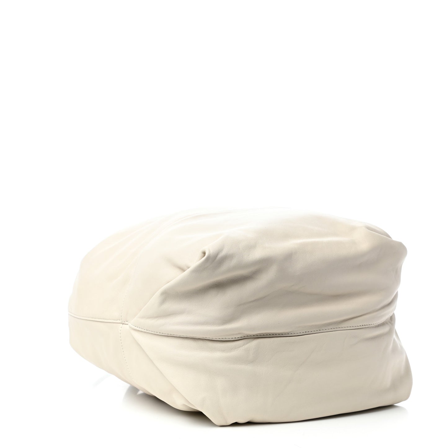 Lambskin West Shopping Bag Crema Soft