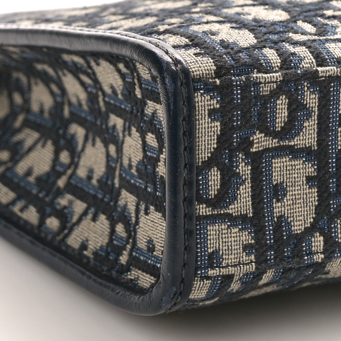 Christian Dior Oblique 30 Montaigne Pouch Blue 8 of 9