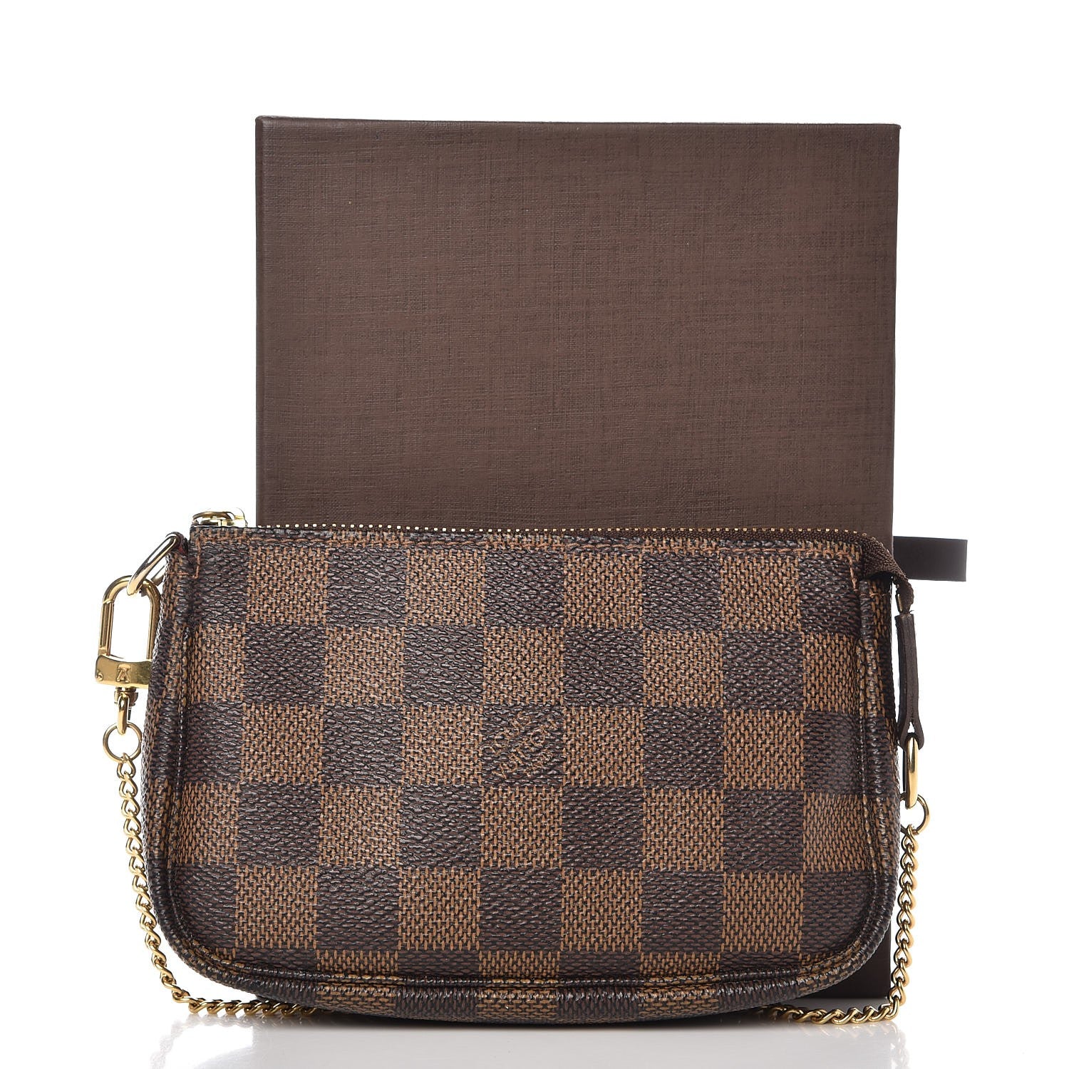 Louis Vuitton Damier Ebene Mini Pochette Accessories 10 of 10