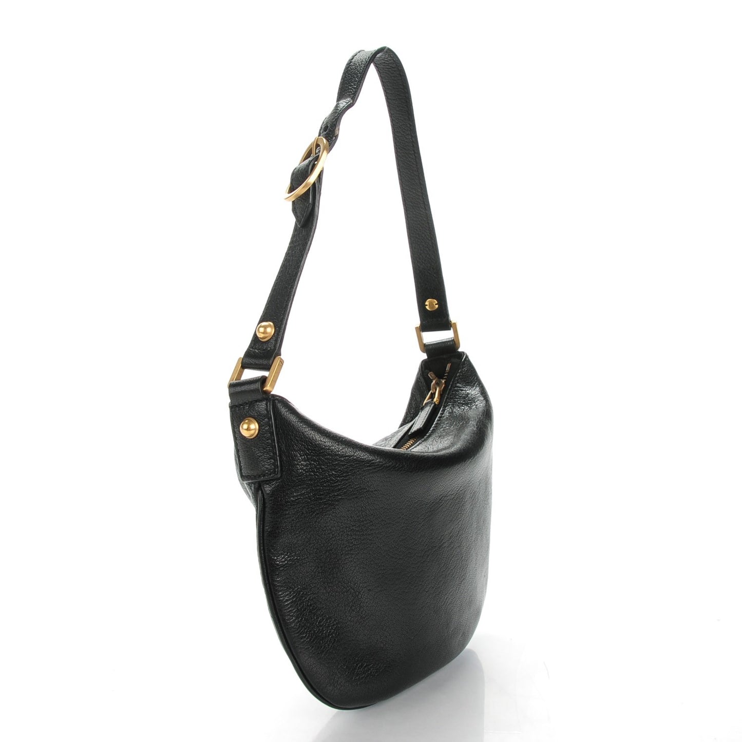 Calfskin Small Blondie Hobo Black