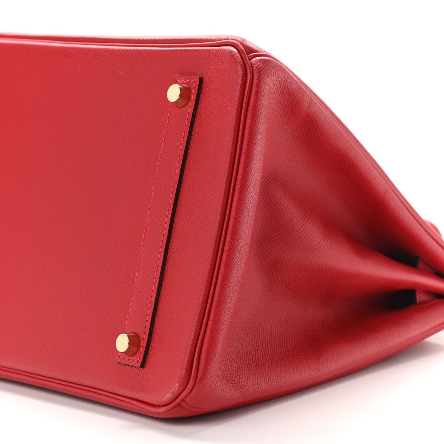 Epsom Birkin 35 Rouge Casaque