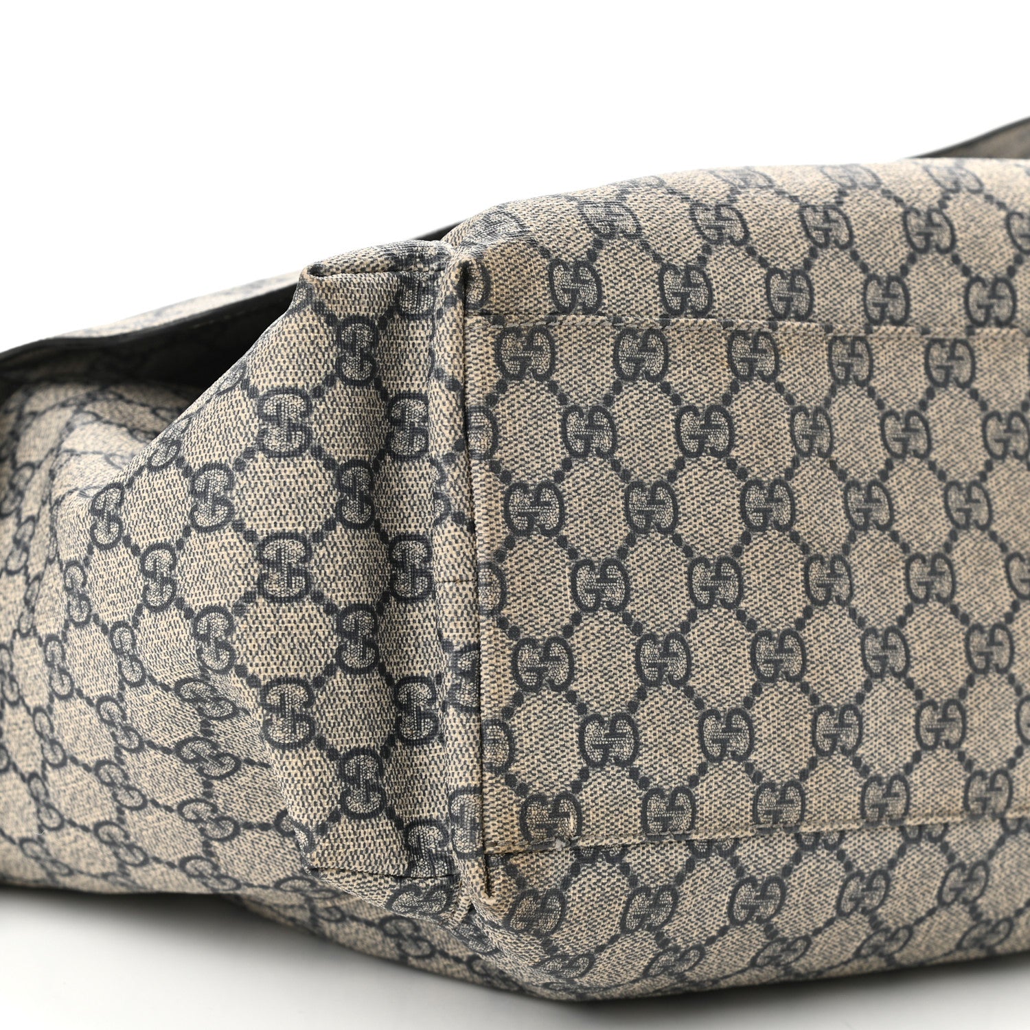Gucci GG Plus Monogram Messenger Diaper Bag Navy 9 of 14