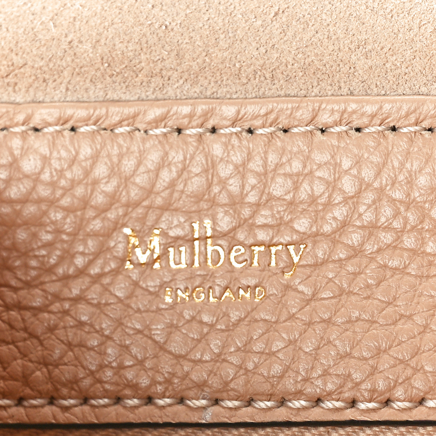 Mulberry Classic Grain Calfskin Mini Bayswater Backpack Blush 6 of 12