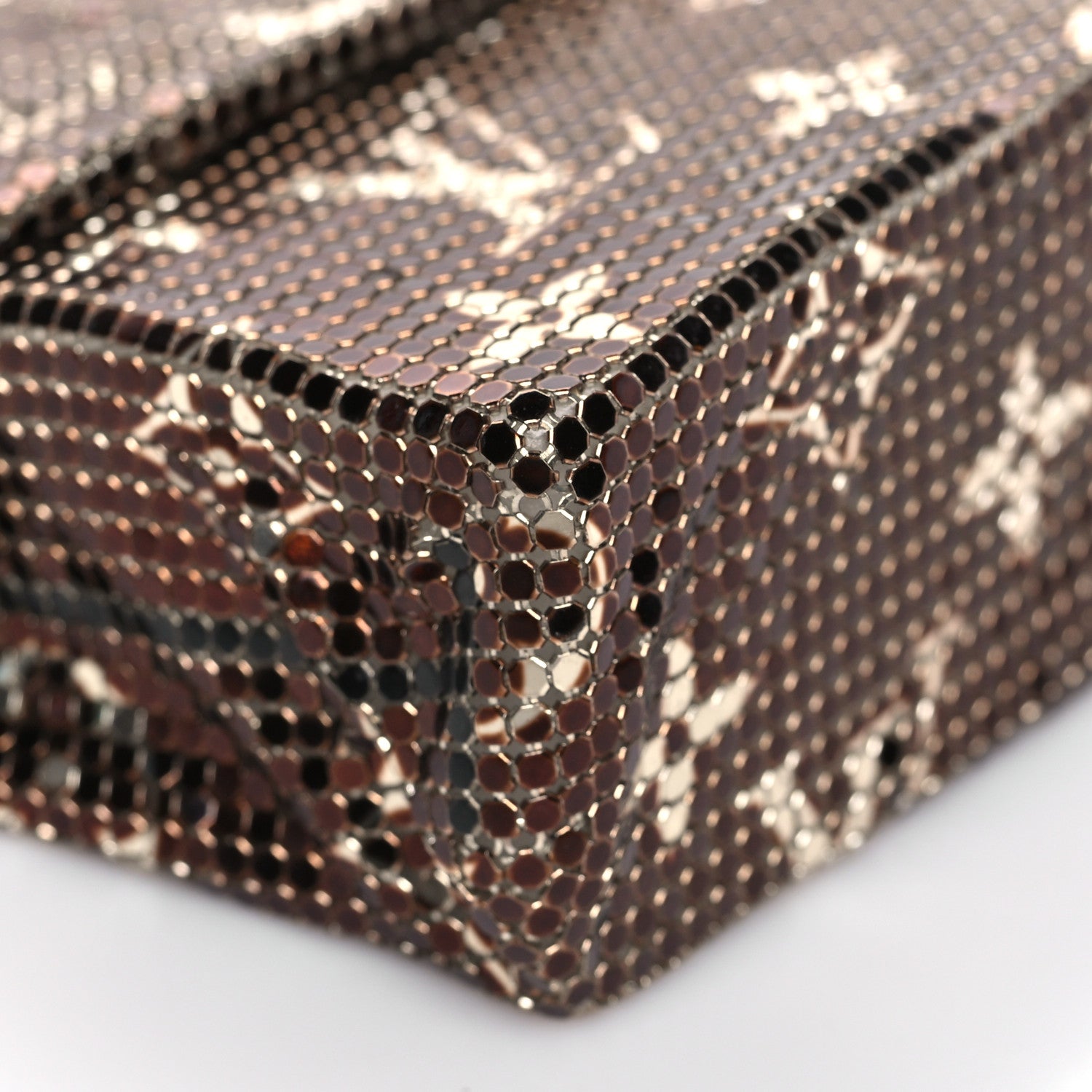 Louis Vuitton Monogram Mesh Metal Frances Bronze 8 of 9