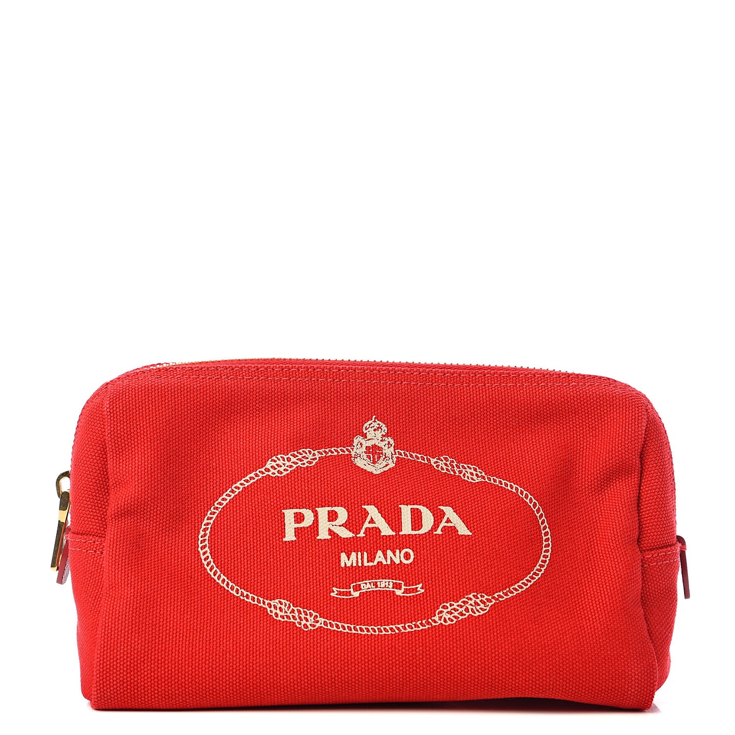 Canvas Canapa Logo Pouch Rosso