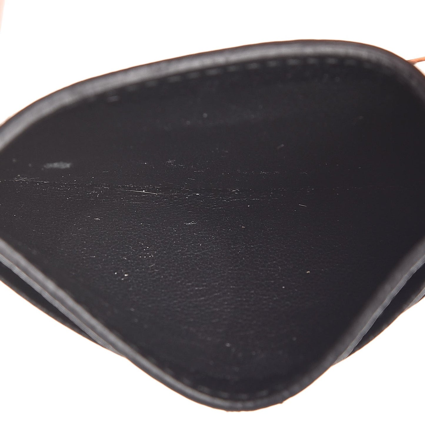 Calfskin Web Money Clip Black