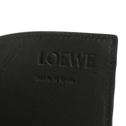 Loewe Textured Calfskin Plain Cardholder Black 6 of 9