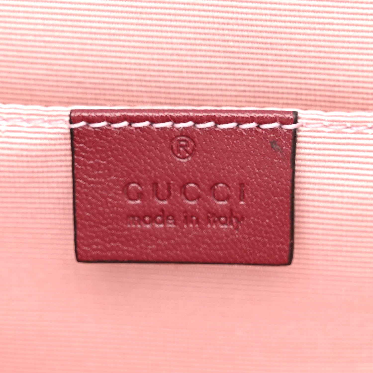 Gucci Wicker Calfskin Small Sylvie Top Handle Bag Naturale Rubicund 6 of 10