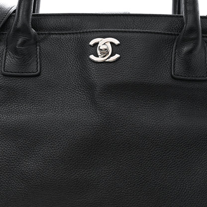 Chanel Calfskin Cerf Executive Shopper Tote Black 9 of 19