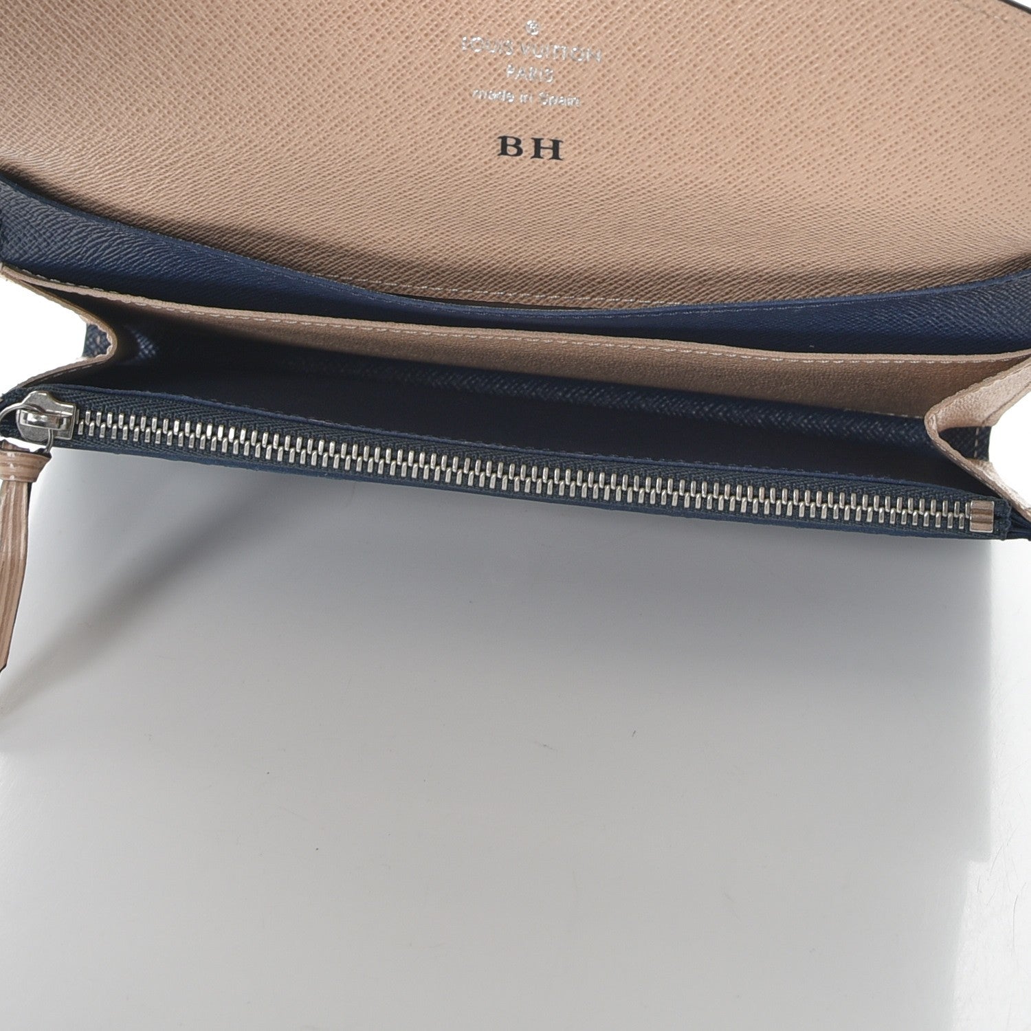 Louis Vuitton Epi Emilie Wallet Indigo 5 of 11