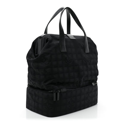 Chanel Nylon Travel Convertible Tote Black 3 of 14