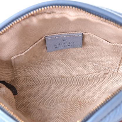 Gucci Cellarius Calfskin Mini Soho Chain Bag Mineral Blue 4 of 5