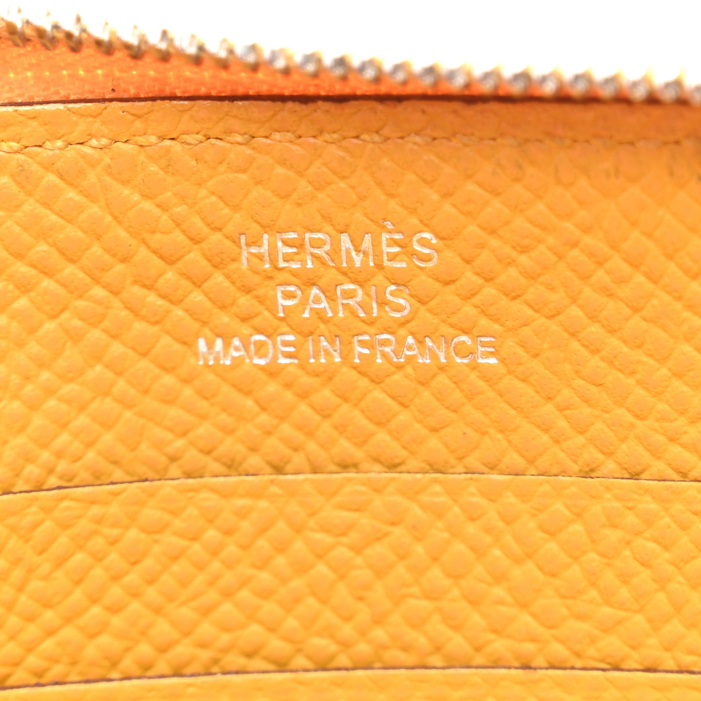Epsom Azap Mini Wallet Jaune Ambre