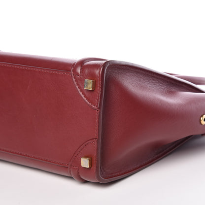 Celine Smooth Calfskin Micro Luggage Rust 17 of 18