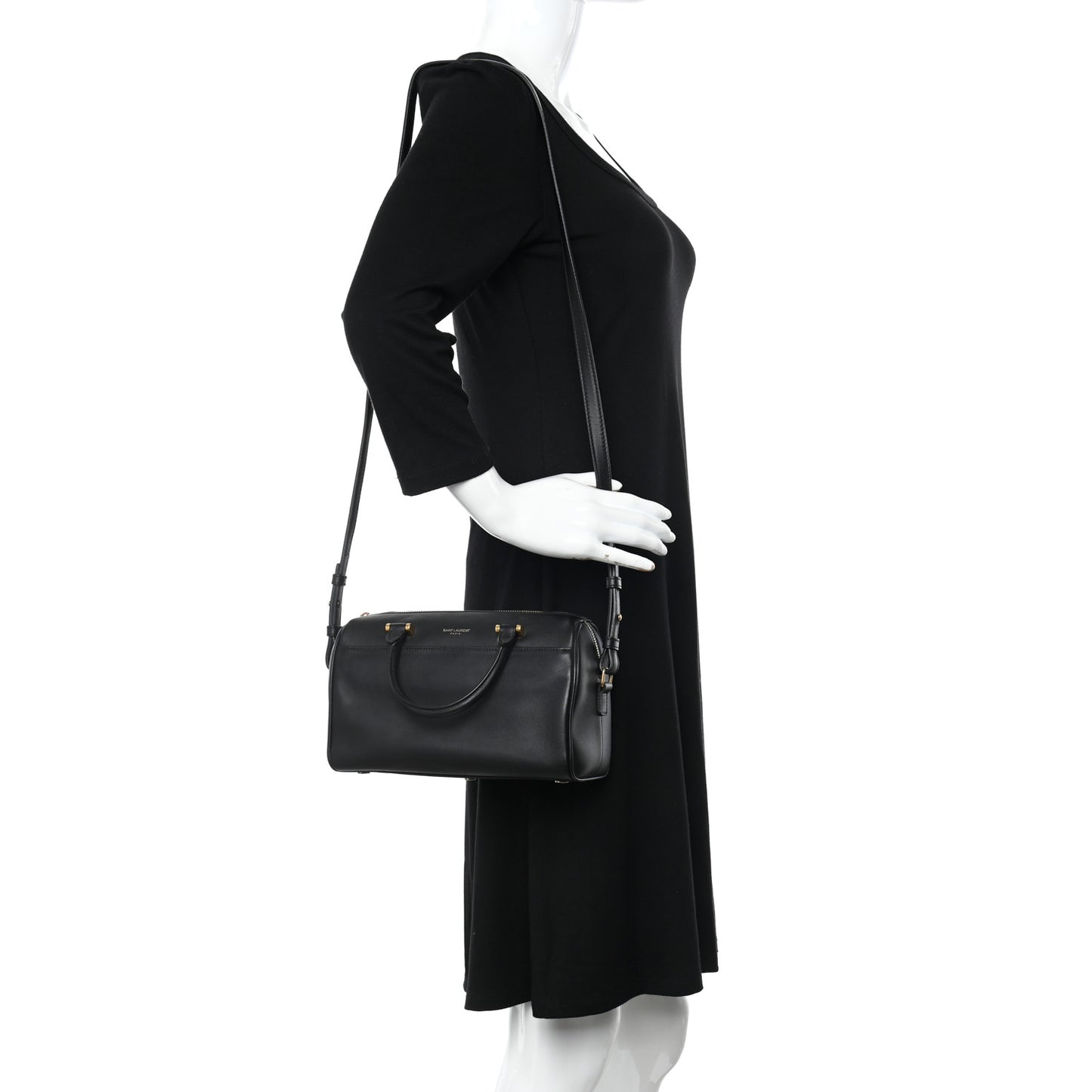 Calfskin Classic Baby Duffle Black