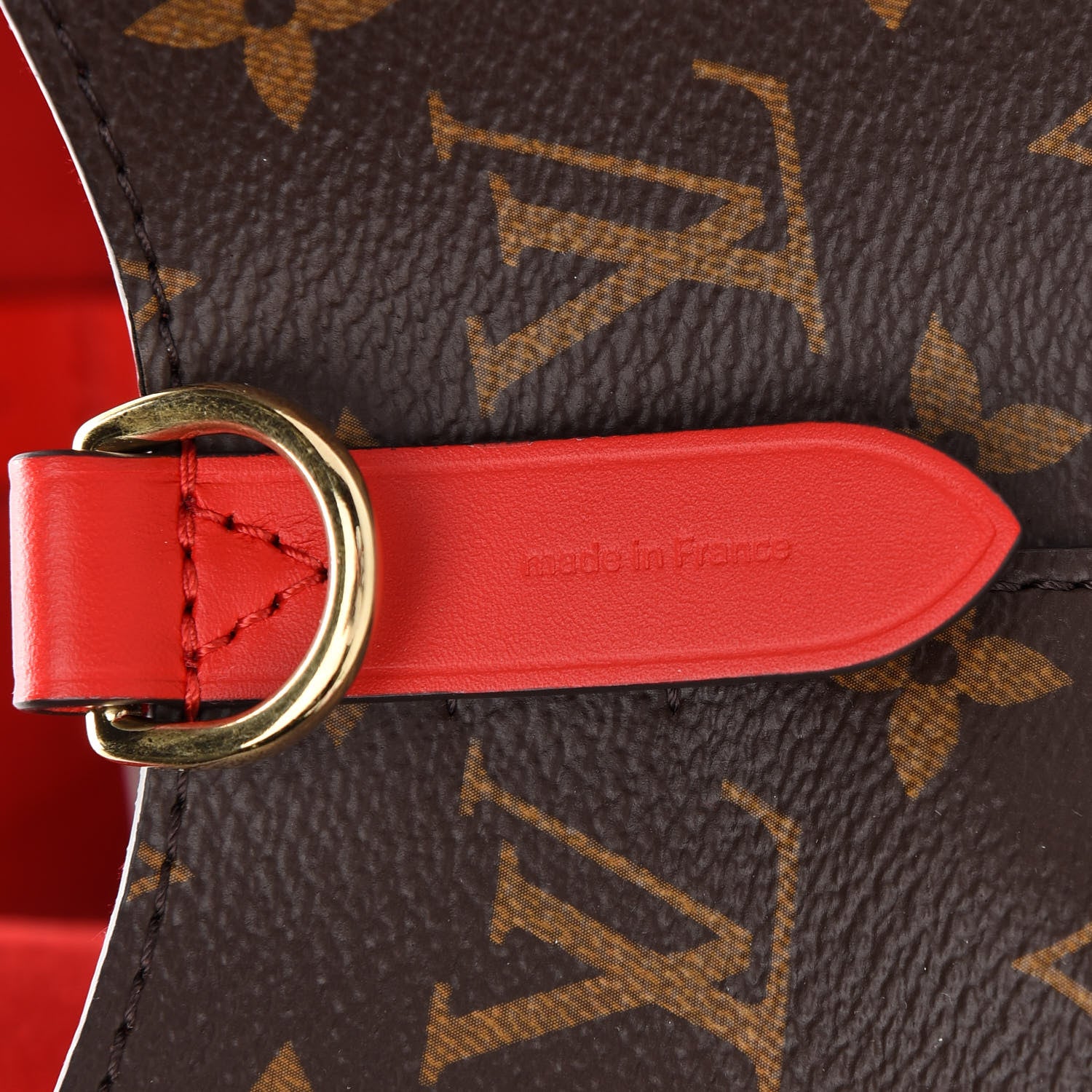 Louis Vuitton Monogram Neonoe MM Coquelicot 7 of 9
