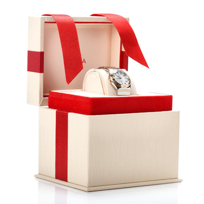 Omega Stainless Steel 18K Red Gold Mother of Pearl 27mm Constellation Quartz Watch 123.20.27.60.05.003 5 of 5