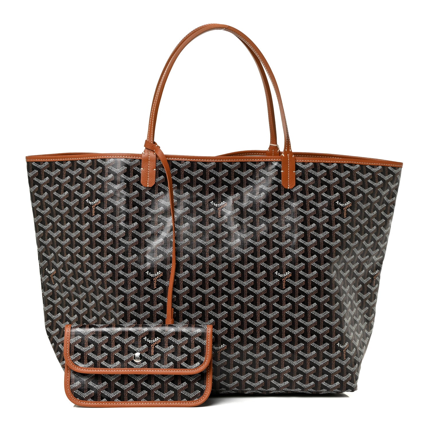 Goyard Goyardine Saint Louis GM Black Gold 1 of 11