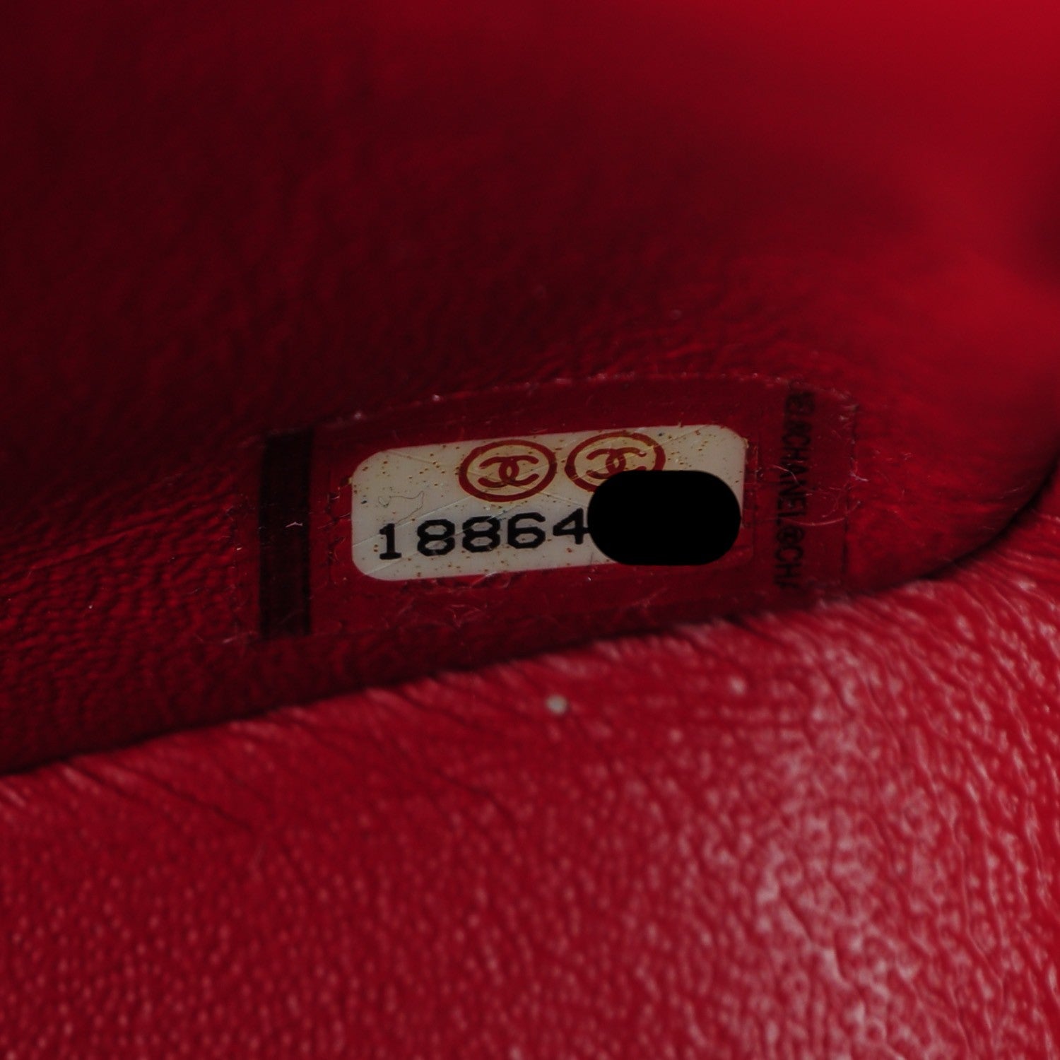 Chanel Caviar Quilted Mini Square Flap Red 8 of 8
