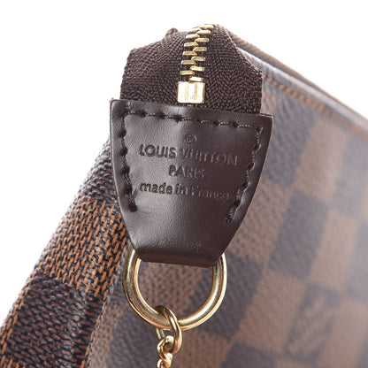 Louis Vuitton Damier Ebene Complice Trunks and Bags Mini Pochette Accessories Red 7 of 7