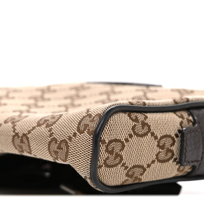Gucci Monogram Belt Bag Dark Brown 10 of 10
