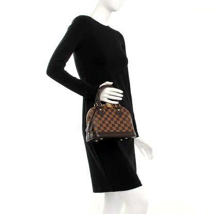 Louis Vuitton Damier Ebene Alma BB 3 of 11