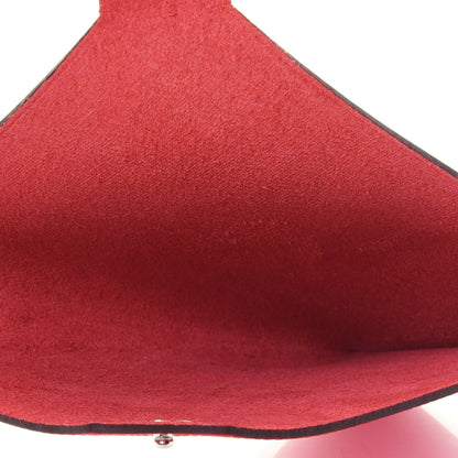 Hermes Epsom Tarmac Dot PM Passport Holder Rouge De Coeur Rose Extreme 4 of 4