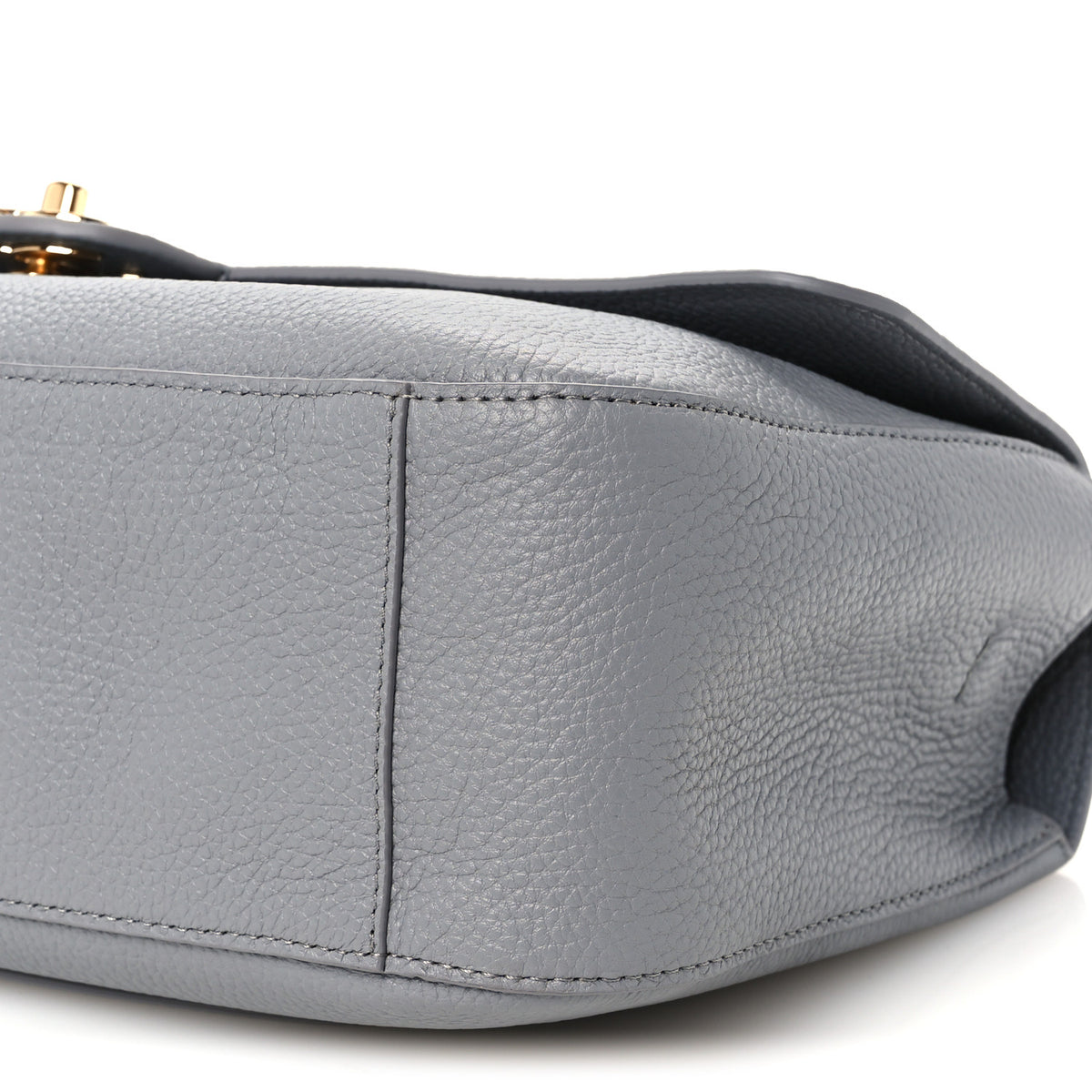 Chanel Grained Calfskin Small Souplissimo Maxi Flap Gray 9 of 10