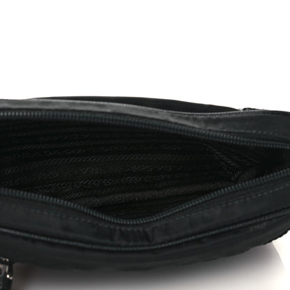 Prada Tessuto Nylon Saffiano Belt Bag Black 4 of 9