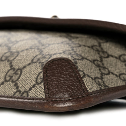 Gucci GG Supreme Monogram Neo Vintage Web Belt Bag Brown 9 of 9