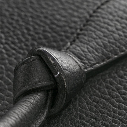 Celine Crisped Calfskin Mini Tie Knot Tote Black 11 of 13