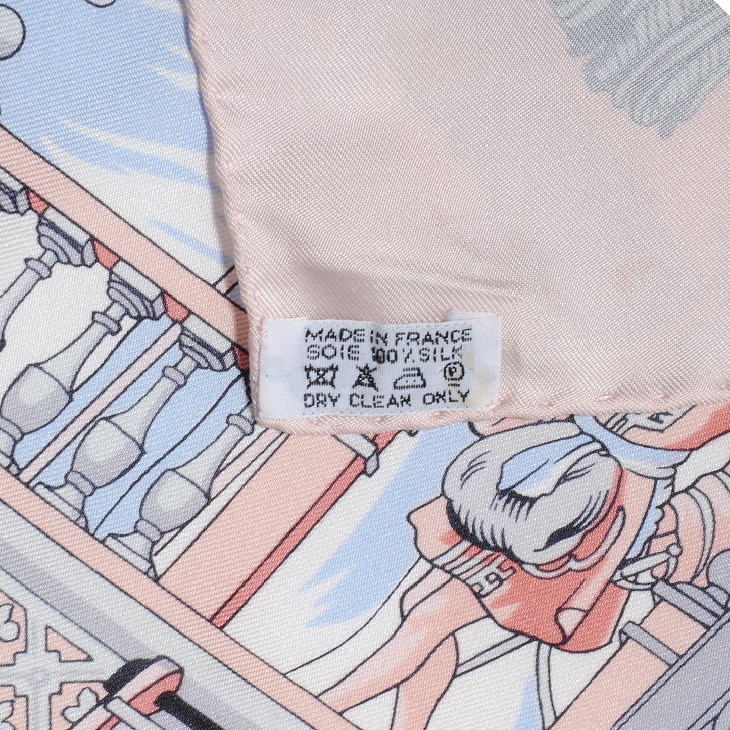 Silk Vue Du Carosse De La Galere La Reale Scarf 90