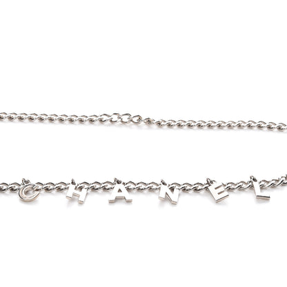 Chanel CC Chain Logo Belt Silver 5 of 5