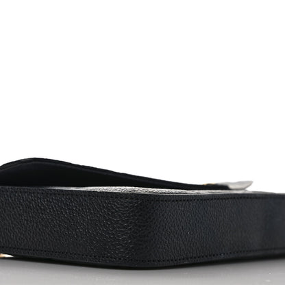 Louis Vuitton Empreinte Pochette Felicie Chain Wallet Black 7 of 9