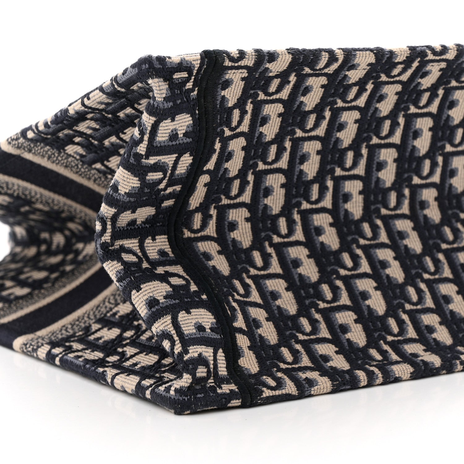 Christian Dior Oblique Book Tote Blue Multicolor 9 of 11