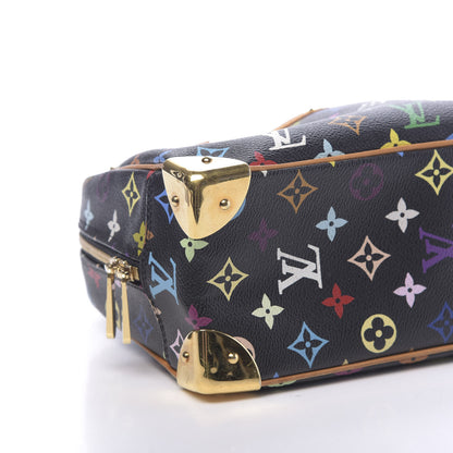 Louis Vuitton Monogram Multicolor Trouville Black 8 of 9