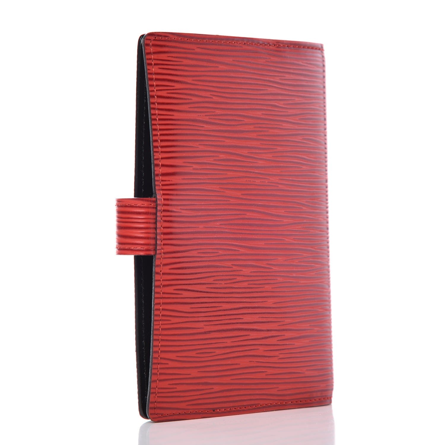 Louis Vuitton Epi Small Ring Agenda Cover Castillan Red 3 of 8