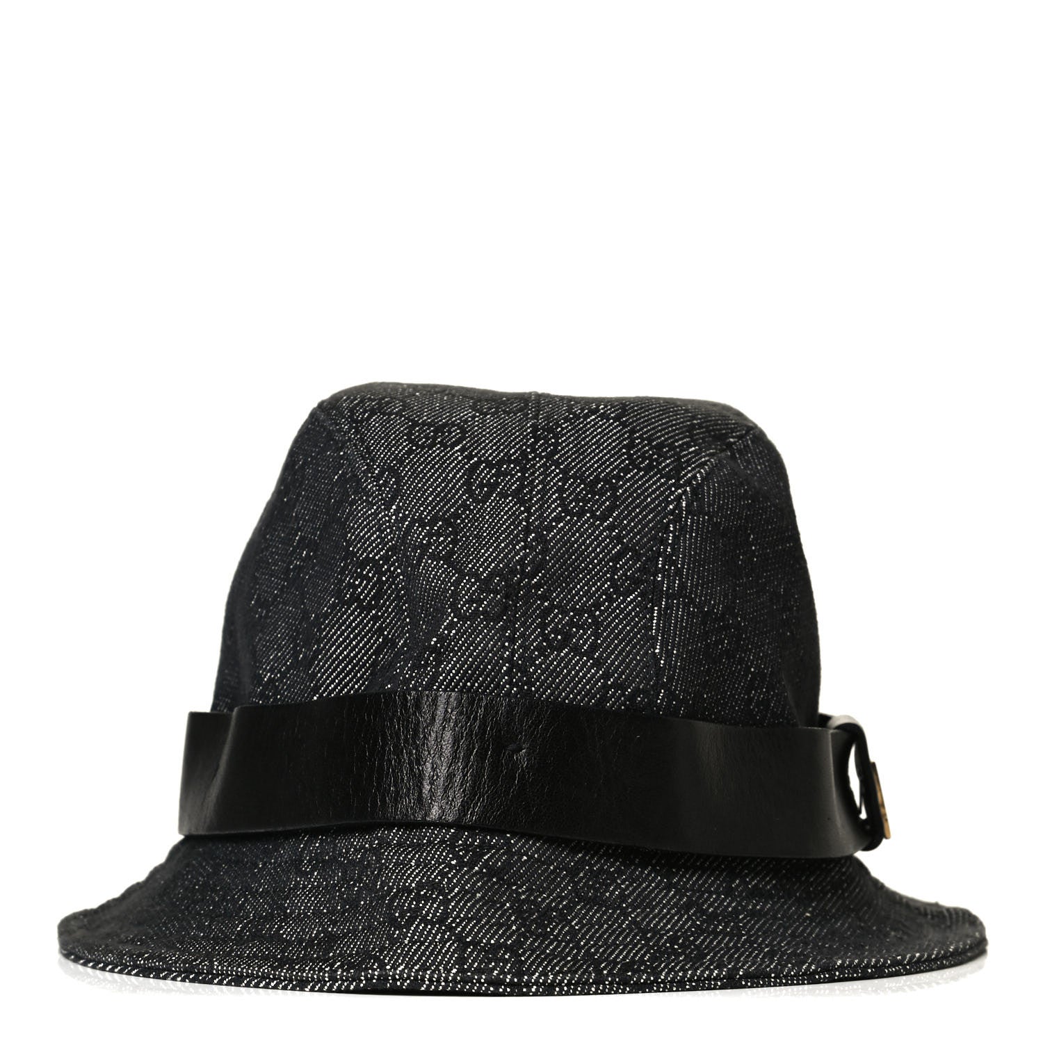 Gucci GG Monogram Bucket Hat L Black 2 of 8