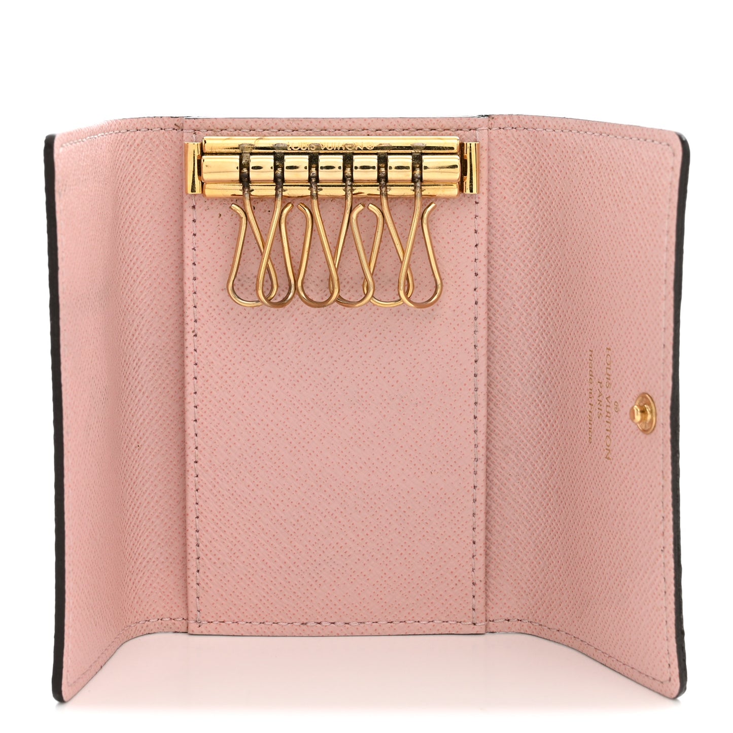 Monogram Multicles 6 Key Holder Rose Ballerine